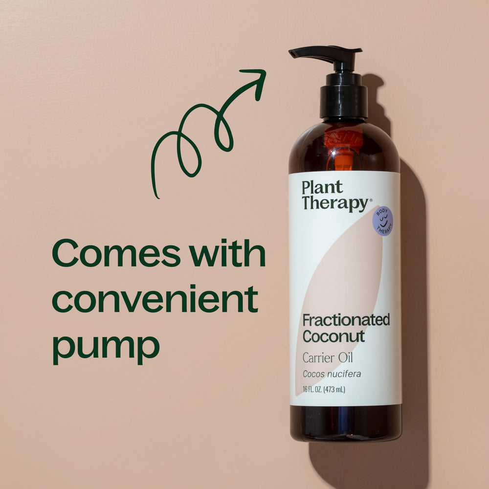 Plant Therapy Fractionated Coconut Oil used in DIY lip balm formulations