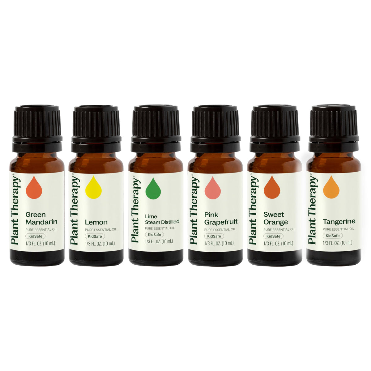 Plant Therapy Grapefruit essential oil bottle with bright citrus aroma for uplifting diffuser sessions