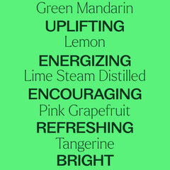 Plant Therapy Mandarin essential oil bottle offers bright citrus aroma for uplifting room fragrances