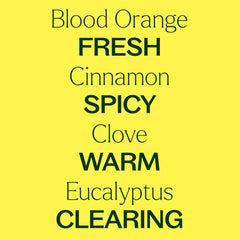 Plant Therapy Germ Fighter ingredients list highlights Lemon, Clove, Eucalyptus for sensory benefits