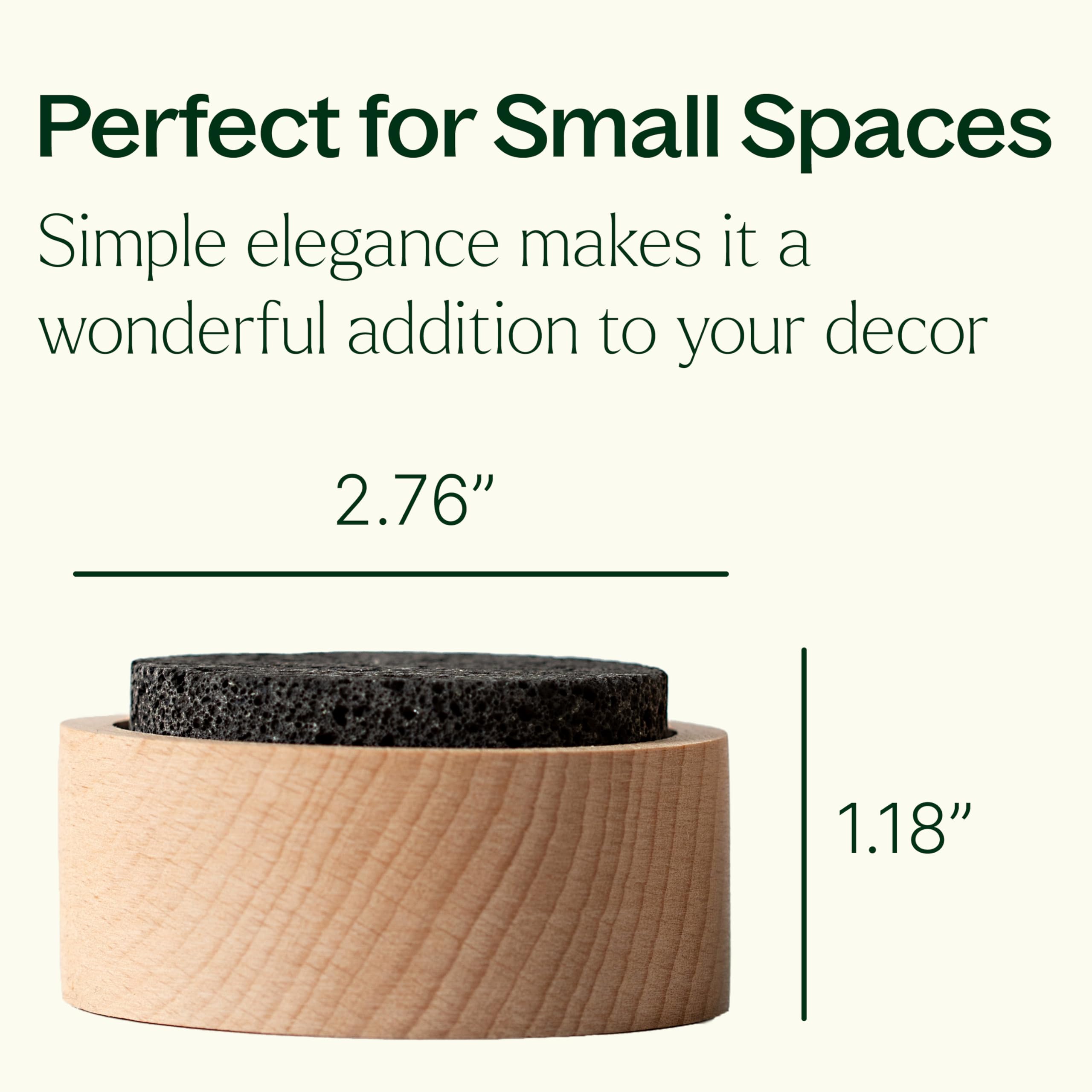 Plant Therapy lava rock diffuser ideal for travel and on-the-go aroma