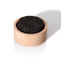 Plant Therapy lava rock diffuser wood base adds chic natural decor