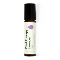 Plant Therapy Lavender Roll-On 10mL promotes calm and restful evenings.