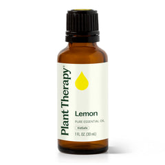 Plant Therapy Lemon Oil diffuser bottle for refreshing spaces