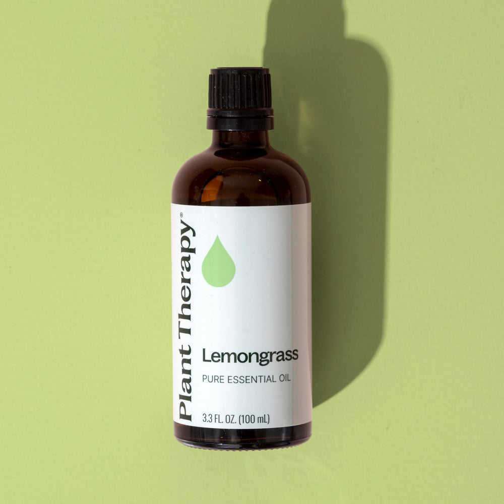 Plant Therapy Lemongrass oil with a DIY skincare blend idea