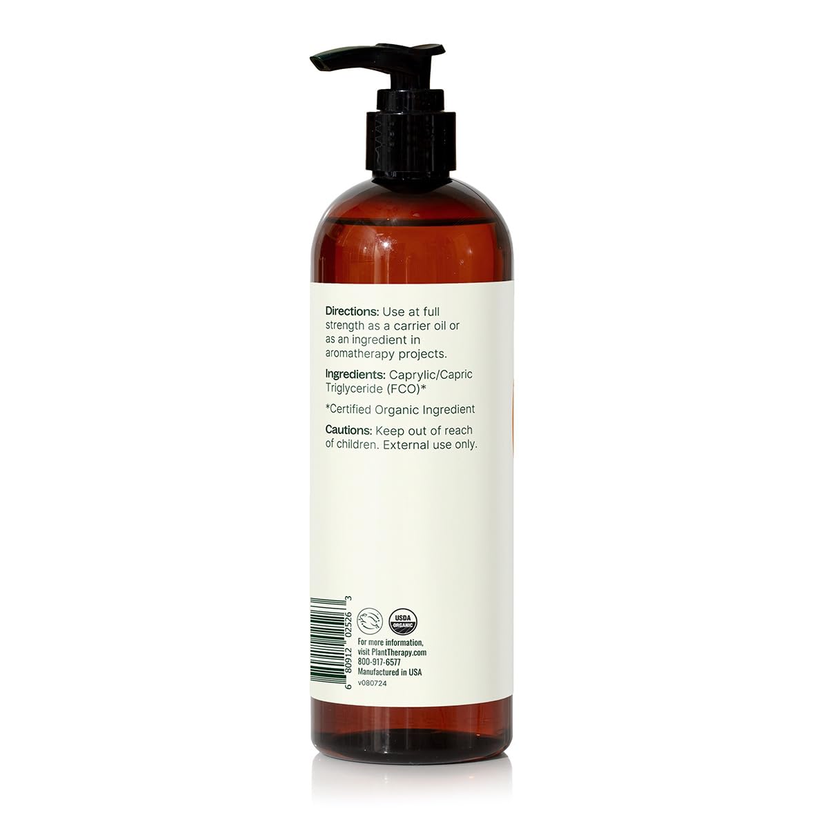Plant Therapy Organic Fractionated Coconut Oil supports daily skincare routines.