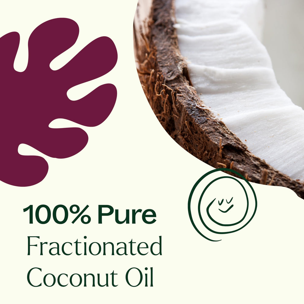 Plant Therapy Organic Fractionated Coconut Oil absorbs quickly on skin.