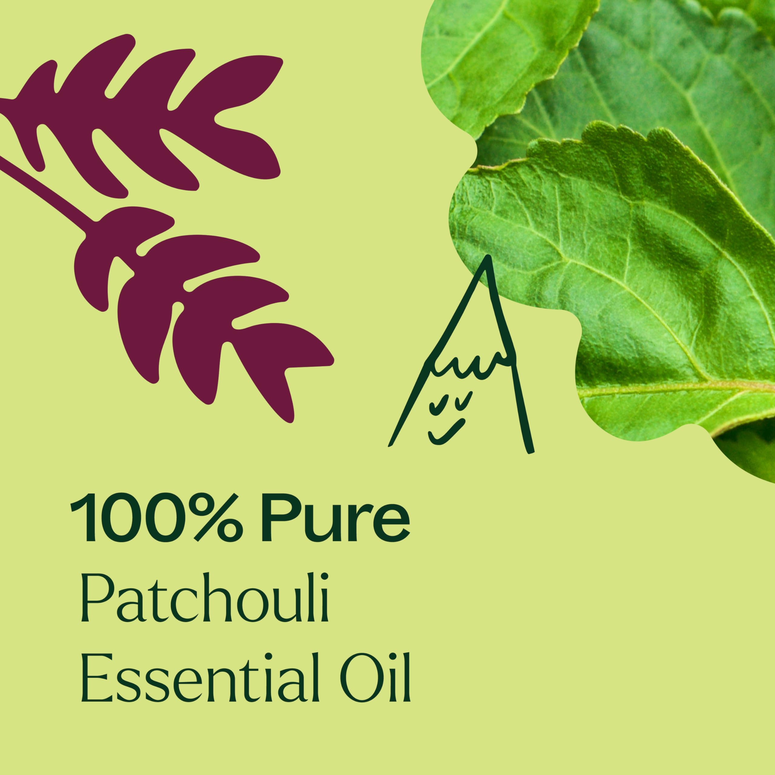 Plant Therapy Patchouli oil topicals like massage oils and cleansers.