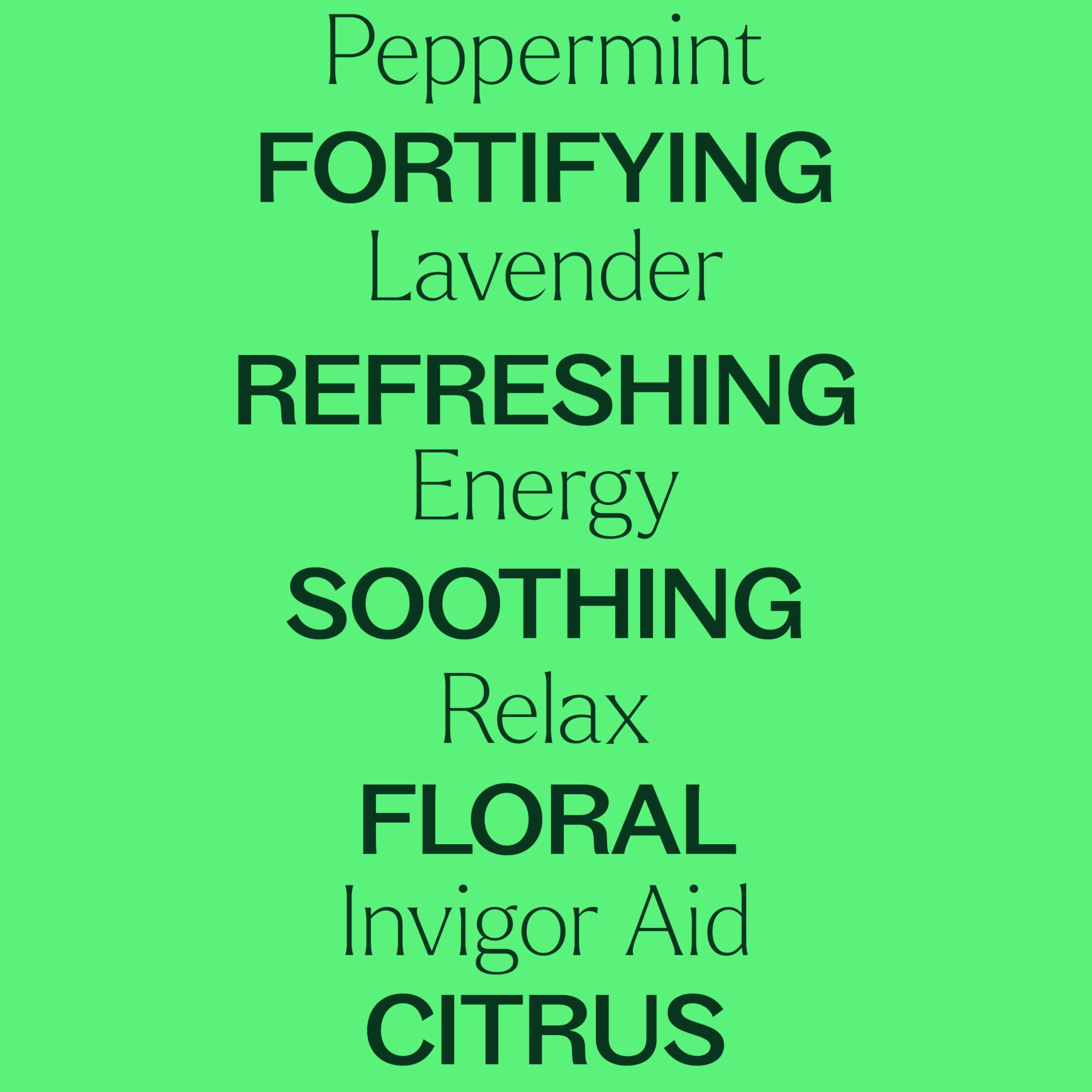 Plant Therapy peppermint oil bottle for refreshing scent and focus mood support.