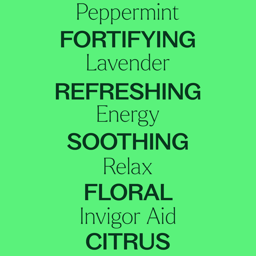 Plant Therapy peppermint oil bottle for refreshing scent and focus mood support.