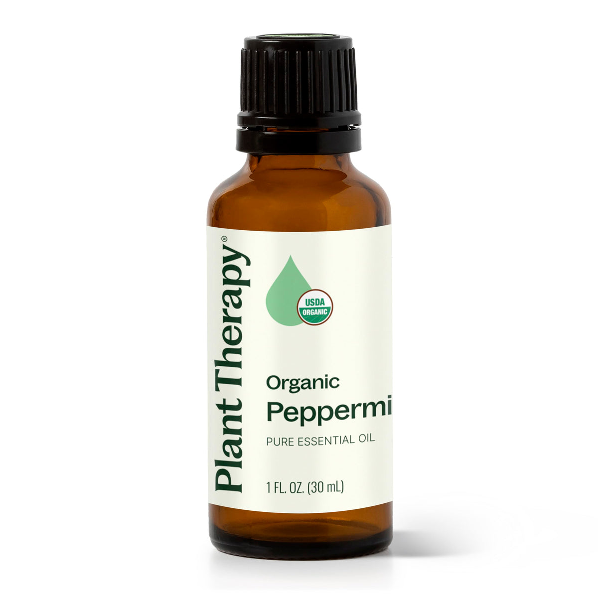 Plant Therapy peppermint oil with diffuser for energy-boosting aroma