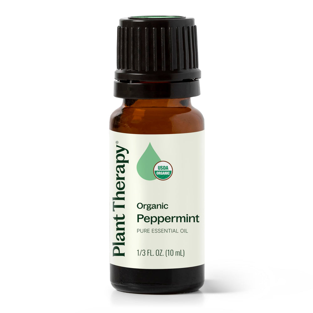 Plant Therapy peppermint oil skin-application, when diluted, provides a cooling sensation.