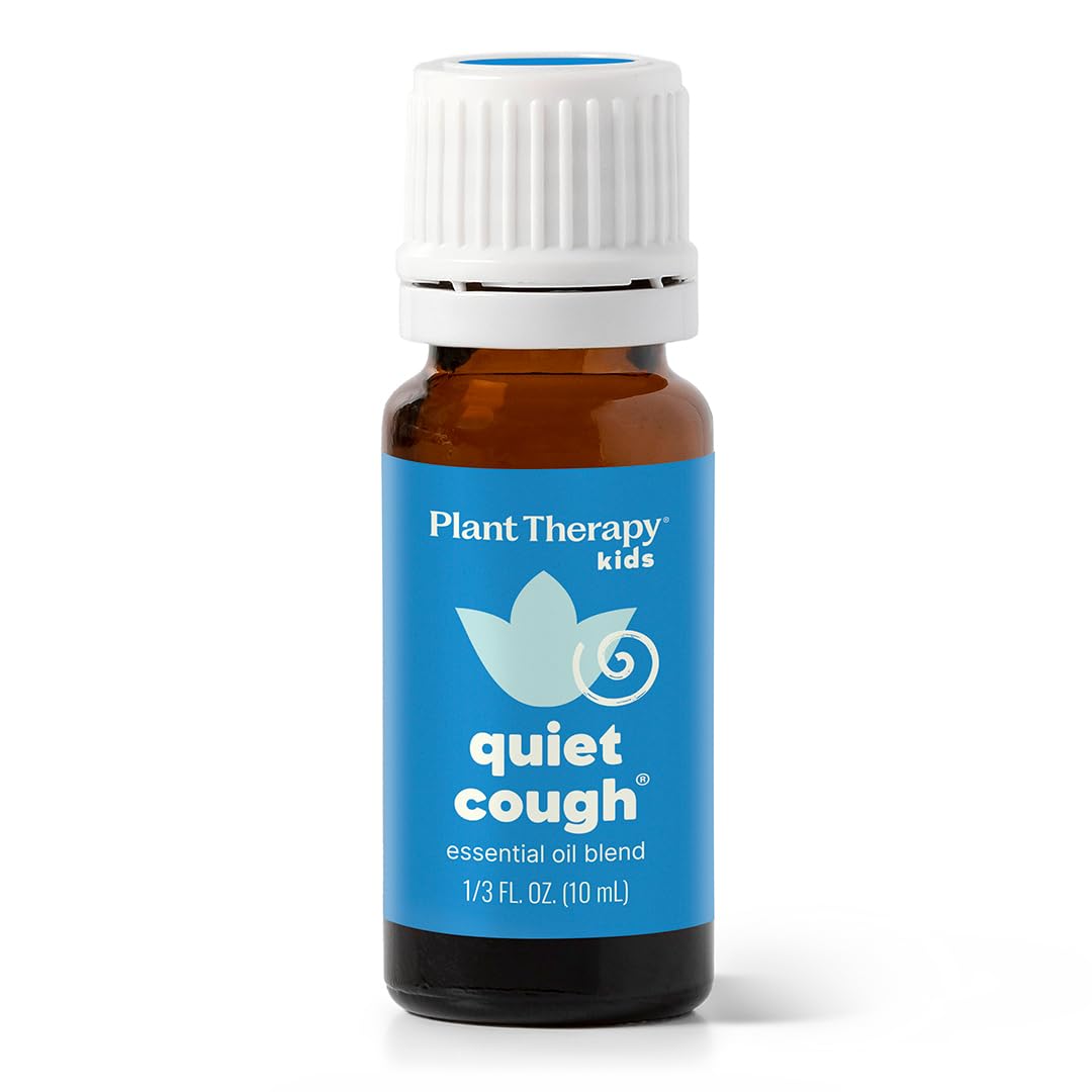 Roll-on application of Plant Therapy Quiet Cough for direct chest use.