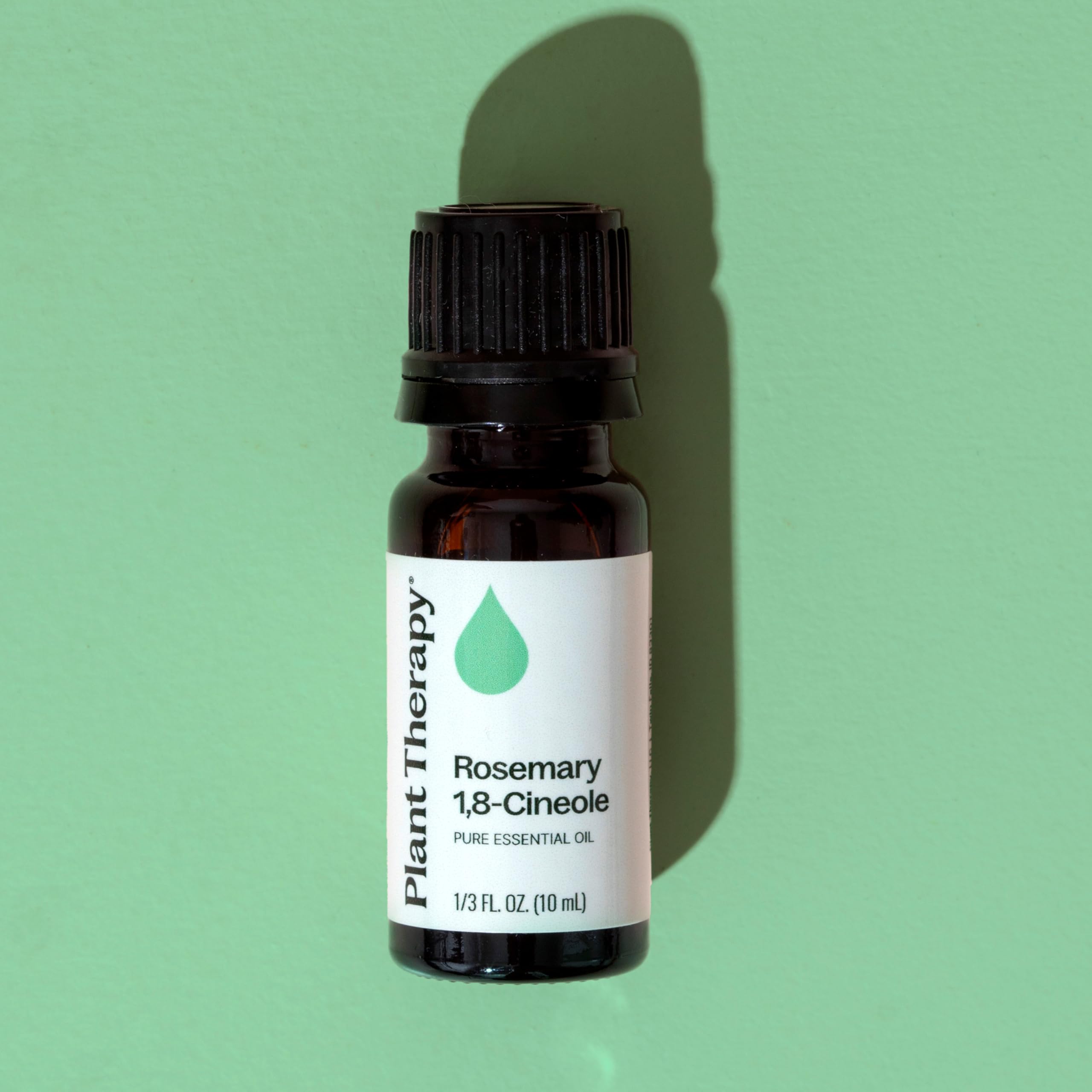 Aromatherapy session with Plant Therapy rosemary oil for mood and focus.