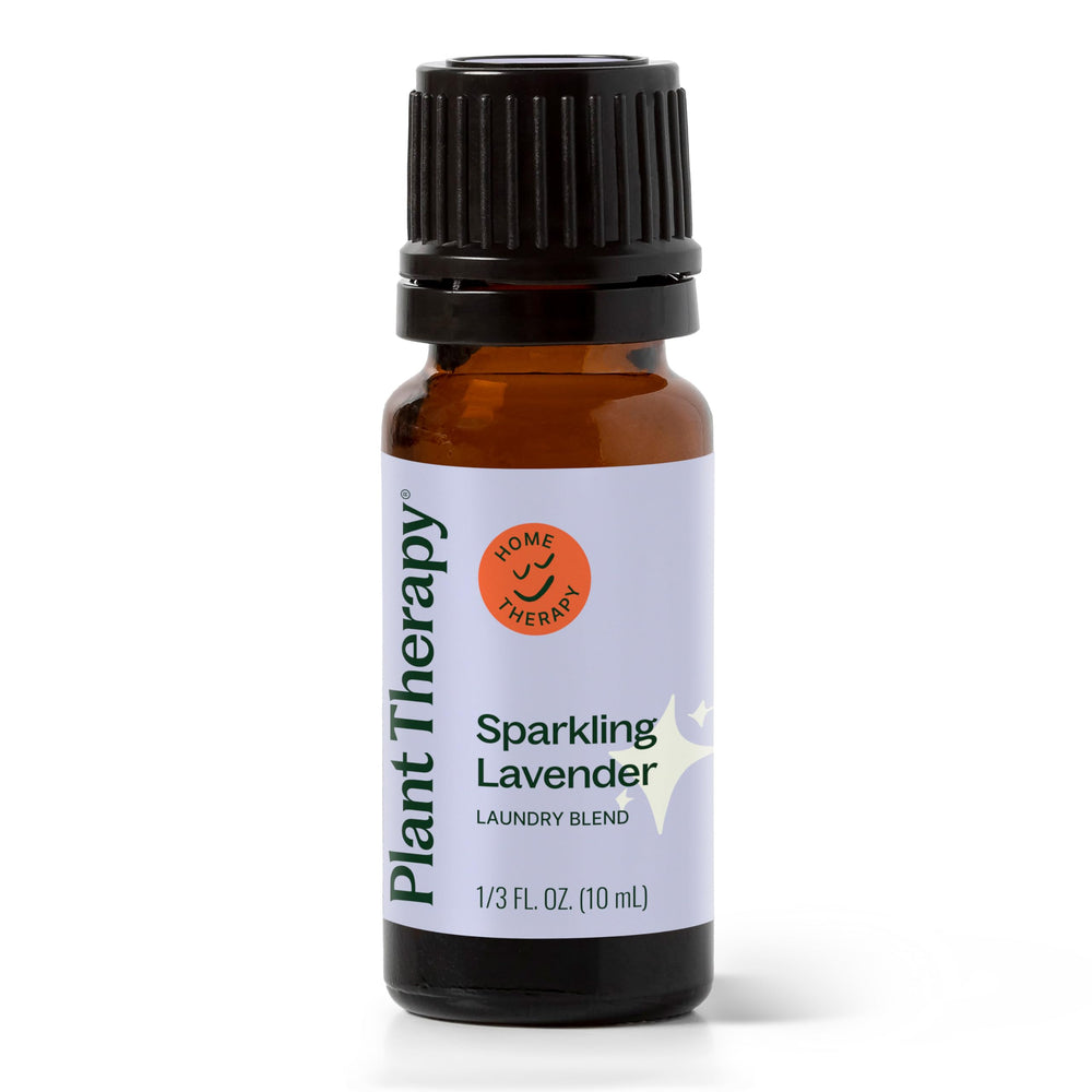 Plant Therapy Sparkling Lavender: botella muestra la fragancia fresca para la colada.
