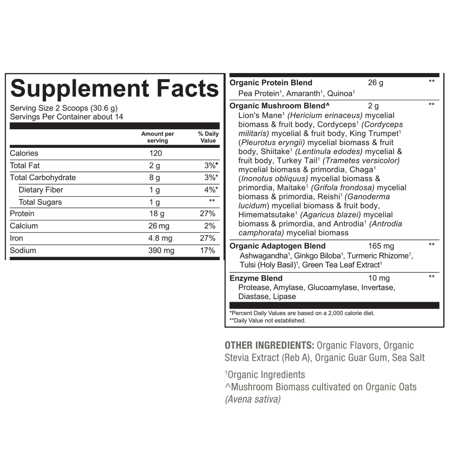 Brand logo and packaging communicate quality, cGMP practices, and third-party testing for PlantFusion.