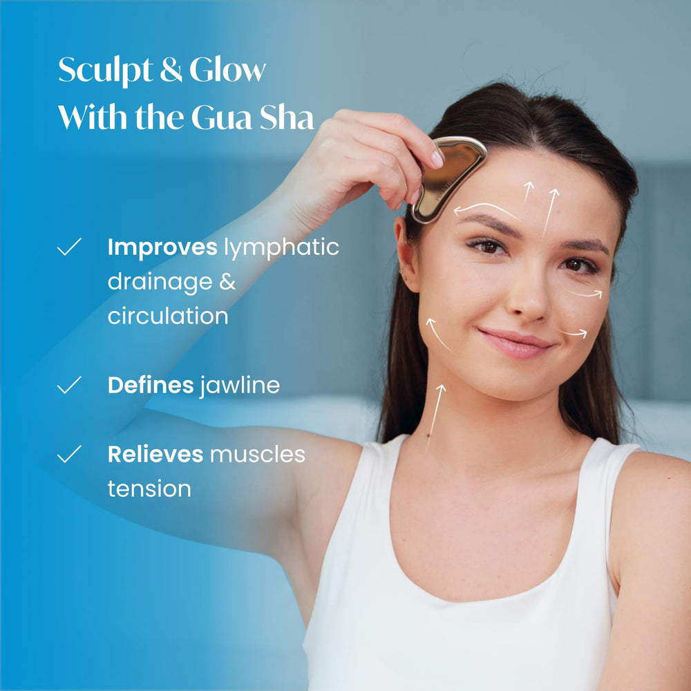 PLANTIFIQUE Gua Sha for the jaw helps release tension and define contours.