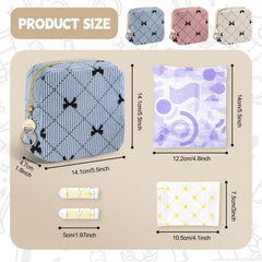Playexen bolsa de periodo interior con bolsillos organiza tus elementos.
