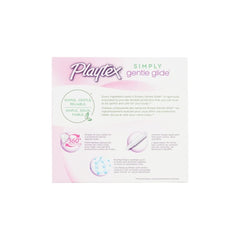 Playtex Gentle Glide 360 tampon provides reliable leak protection with 360 coverage.
