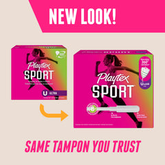 Playtex Sport Comfort Shape Applicator for precise placement.