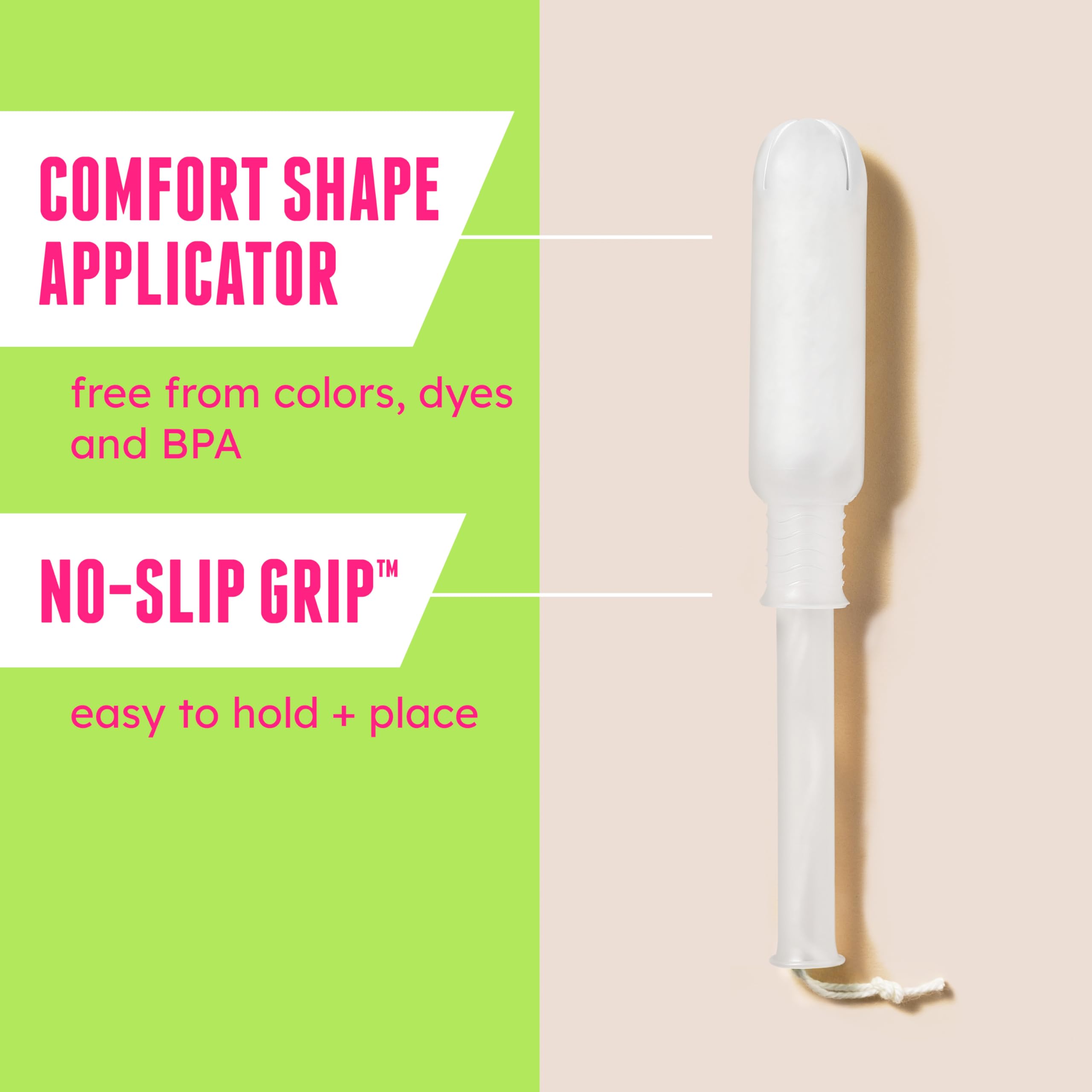 Playtex Sport Ultra tampons handle heavy flow during activity.