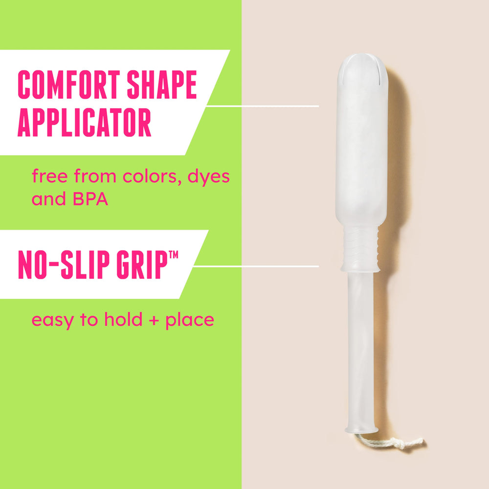 Playtex Sport Ultra tampons handle heavy flow during activity.