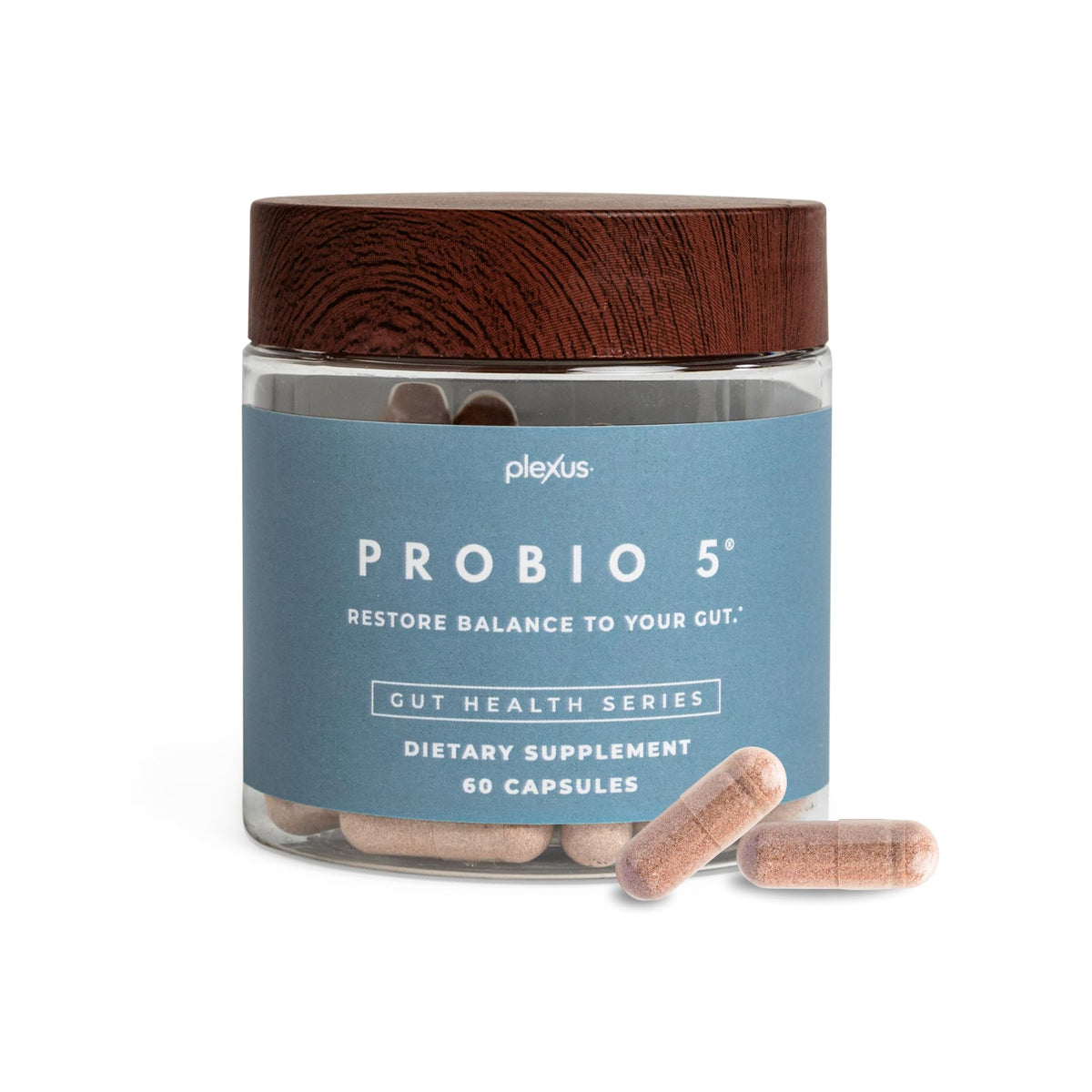 Plexus ProBio 5 bottle for daily gut support