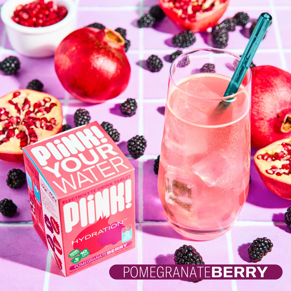 Plink Low-sugar label highlights a clean, keto-friendly hydration option.