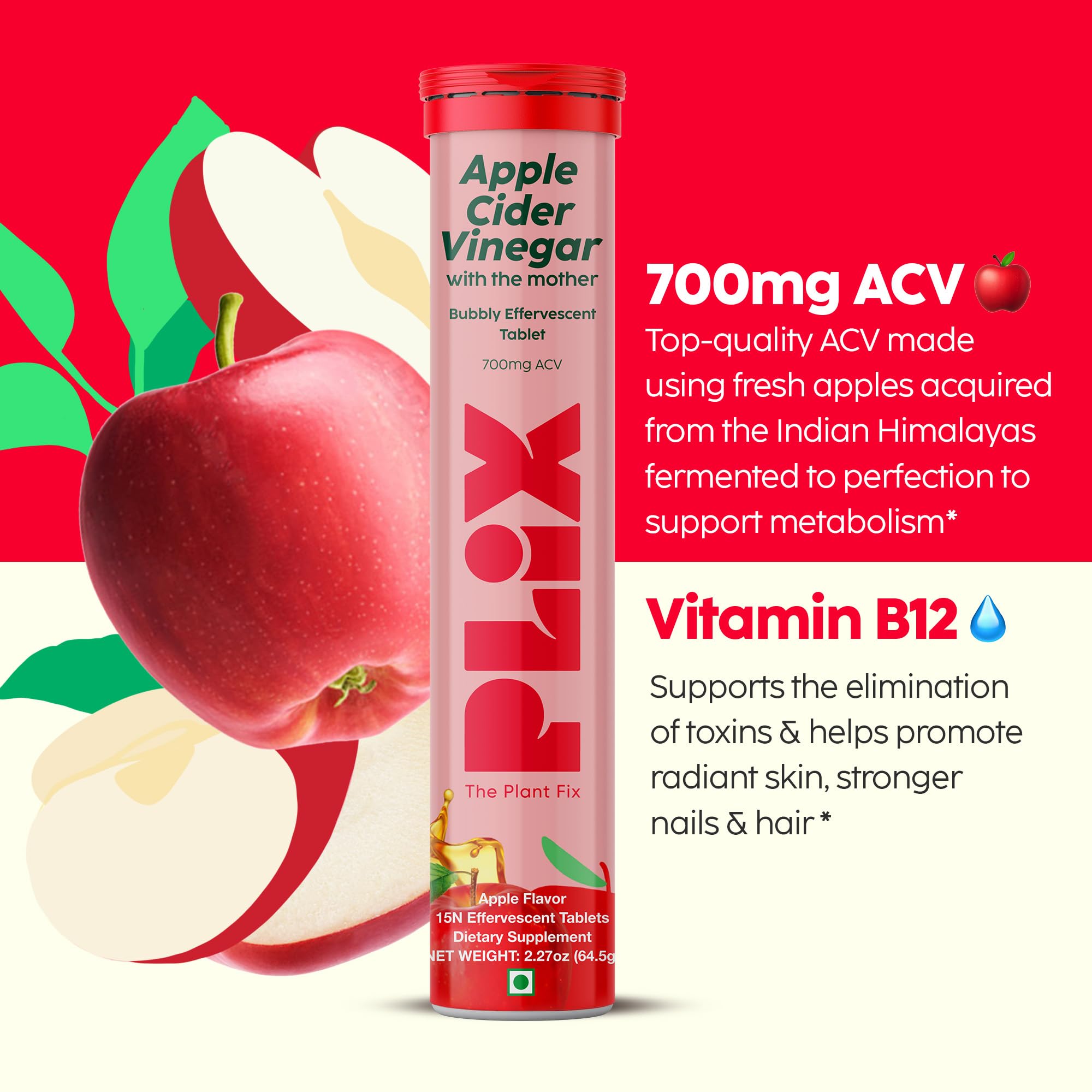Close-up of bottle labeling vegan, non-GMO, gluten-free ingredients