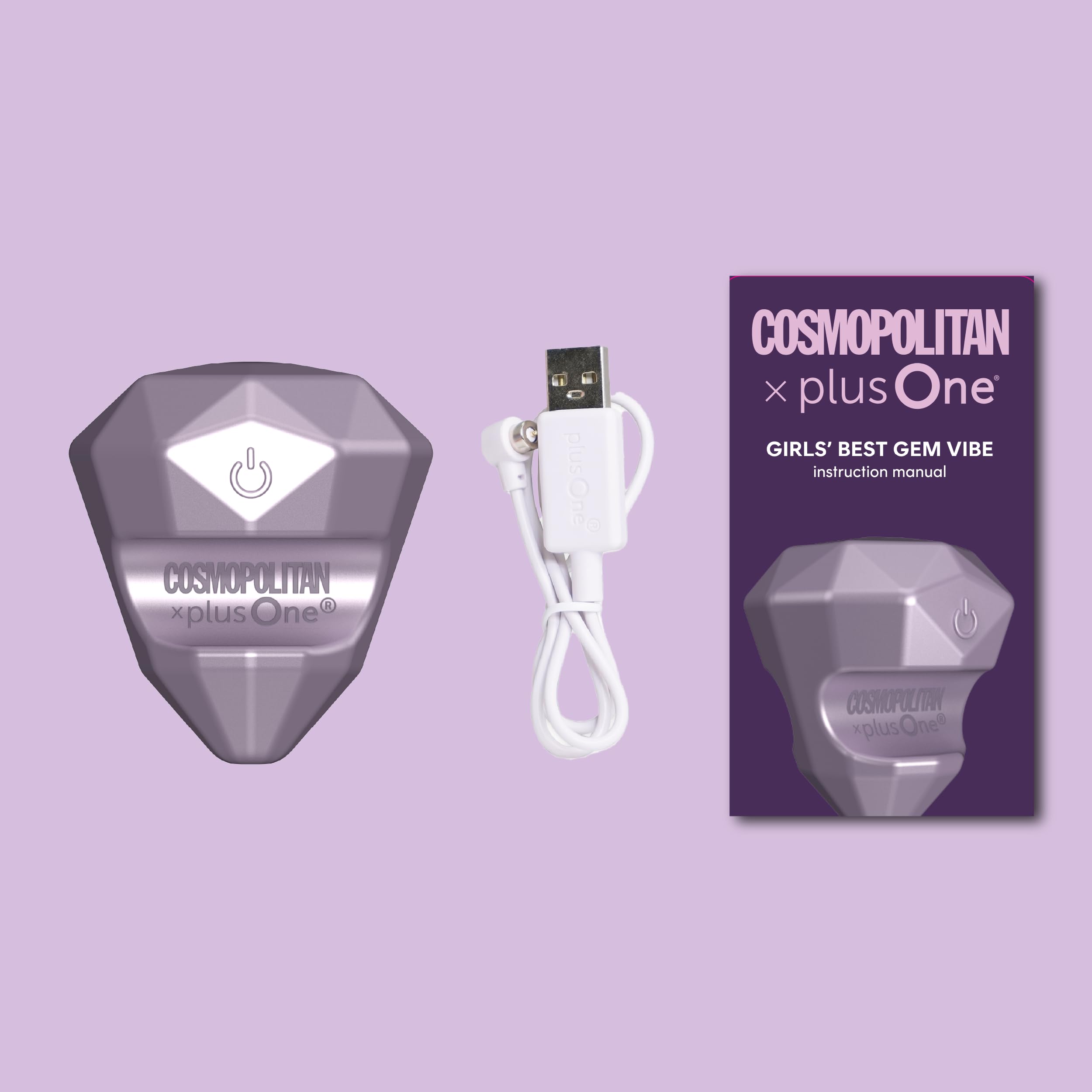 PlusOne broad surface delivers fuller external stimulation across sensitive zones.