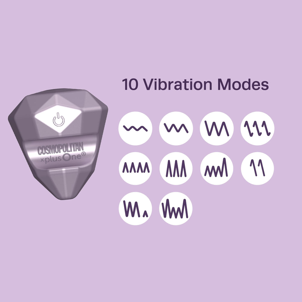 PlusOne compact travel vibrator silhouette supports discreet on-the-go sessions.