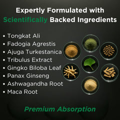 Plus+Ultra TestPlus bottle open with capsules ready to take