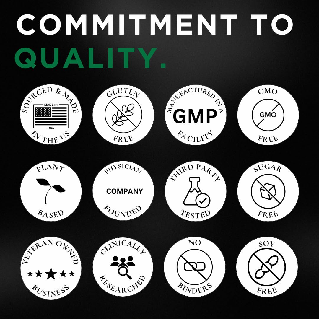 Plus+Ultra TestPlus lab-testing badge and bottle emphasizing purity and testing
