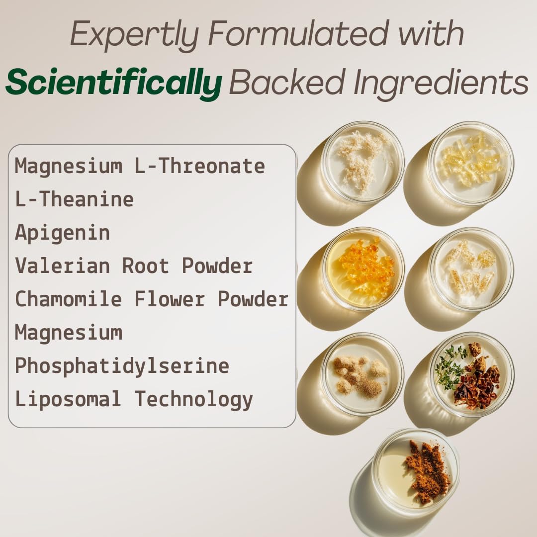 Plus+Ultra MAGPLUS+ chamomile extract visual promoting relaxation.