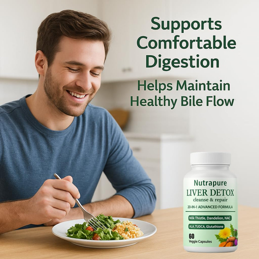 PLYNXE Nutrapure packaging front displaying brand and liver health focus.