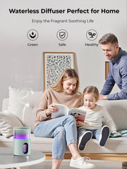 Pmsusoow waterless diffuser eco-friendly design reduces waste.