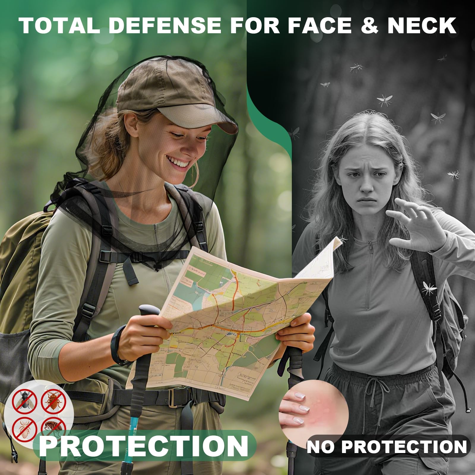 Pmxary ideal para camping y senderismo con protección ligera.