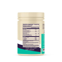 Podium Nutrition BCAA Hydro+Salt powder scoop emphasizing 13.6g serving for effective mixing.