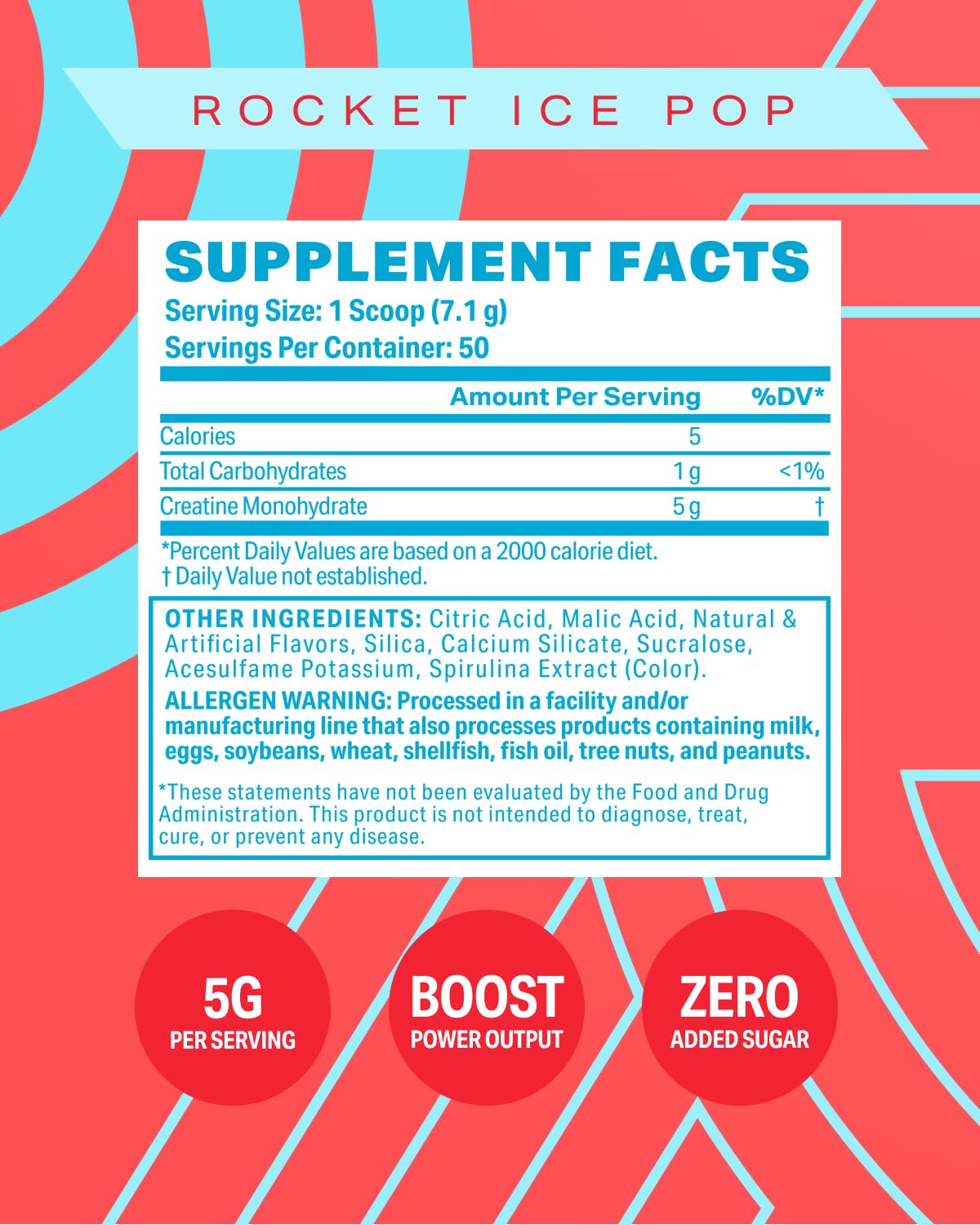 Podium Nutrition creatine monohydrate scoop shows easy dose for strength training.