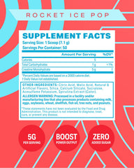 Podium Nutrition creatine monohydrate scoop shows easy dose for strength training.