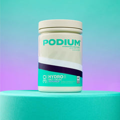 Podium Nutrition Hydro + Salt label front highlighting NSF Certified for Sport