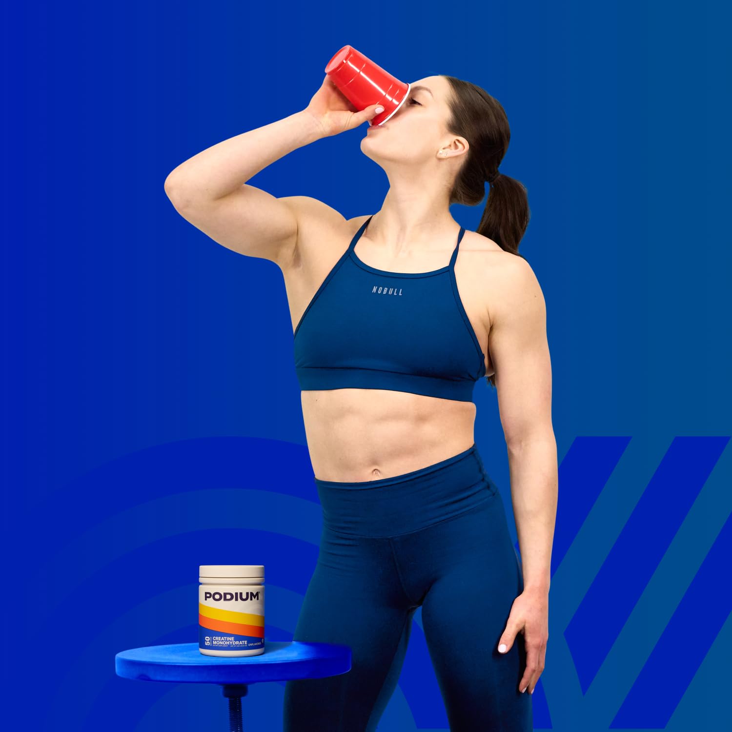 Podium Nutrition Solos Creatine smooth-mix yields a seamless daily supplement.