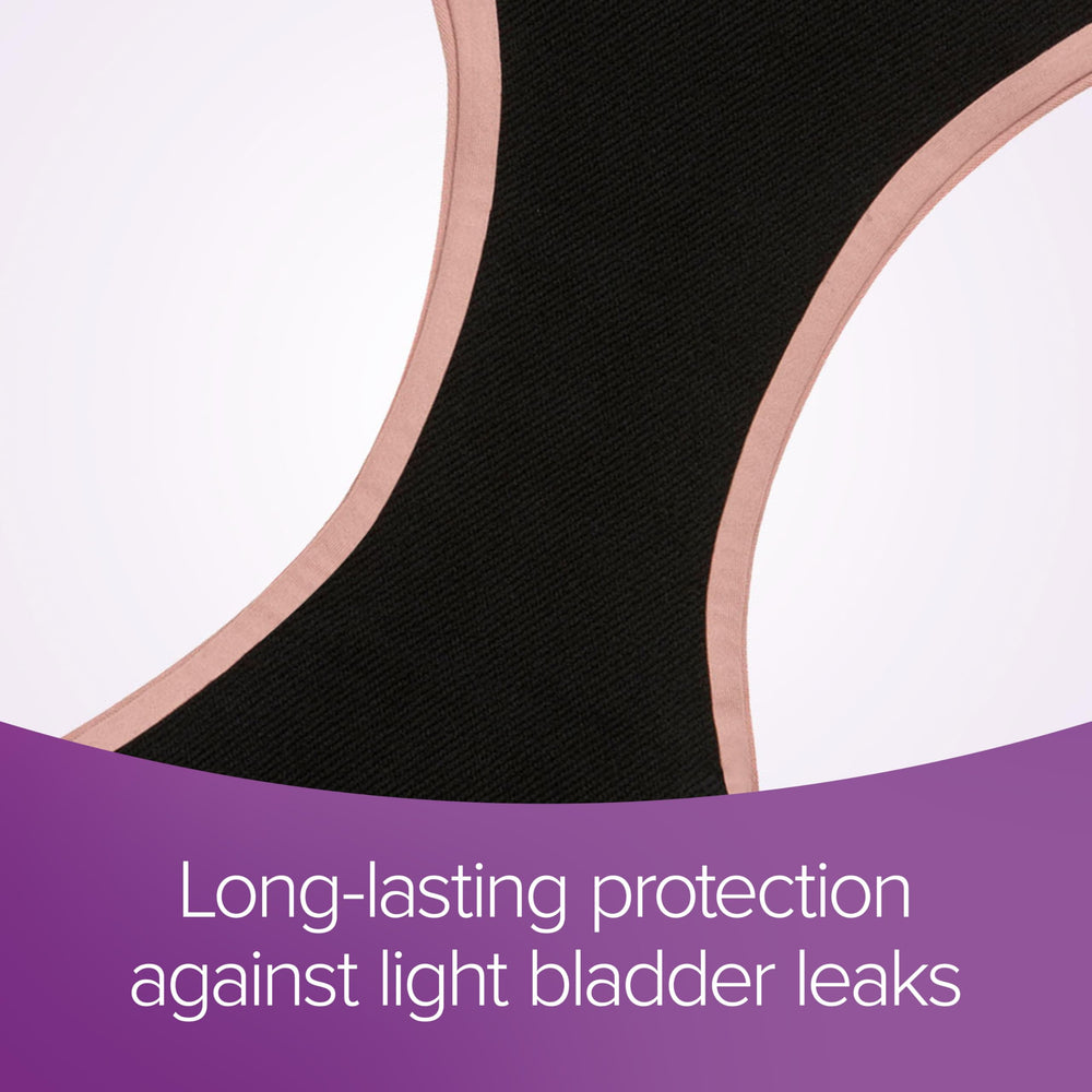 Odor-control technology in Poise pink washable underwear