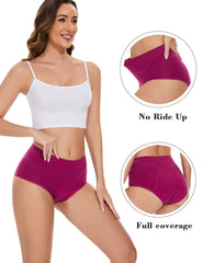 POKARLA heavy-flow protection briefs back view ideal for overnight use