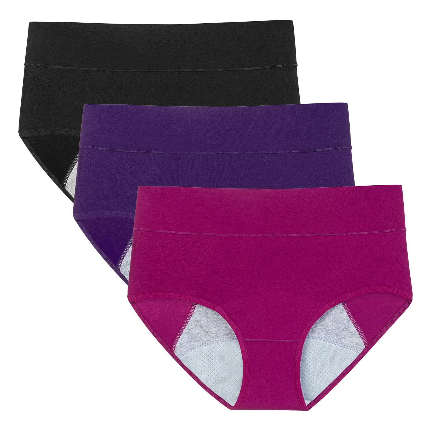 POKARLA high-absorbency underwear front view showing secure fit and protection