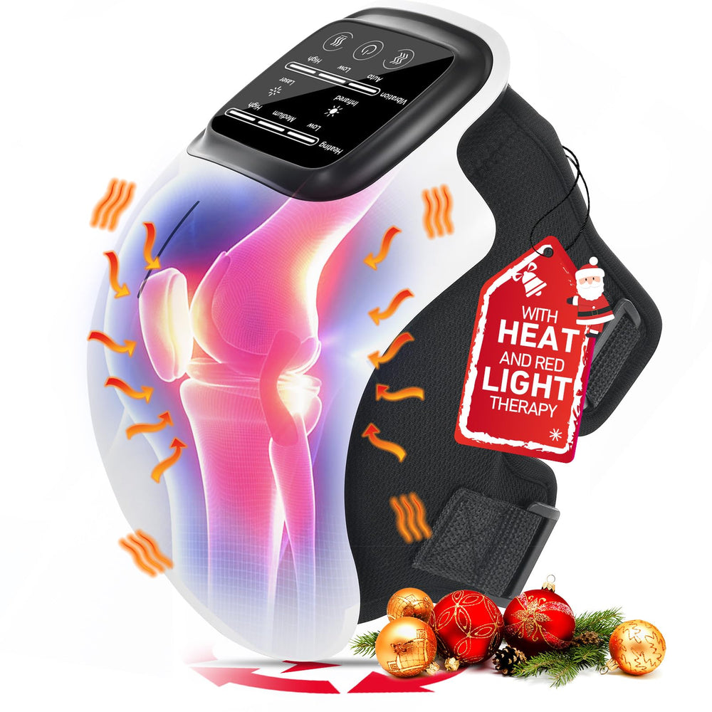 Pokytcox Knee Massager with LED screen for simple, at-a-glance control.