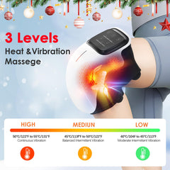 Pokytcox Knee Massager charging via USB-C for cordless use.