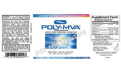 Poly-MVA mix into water for convenient energy support with beverages.