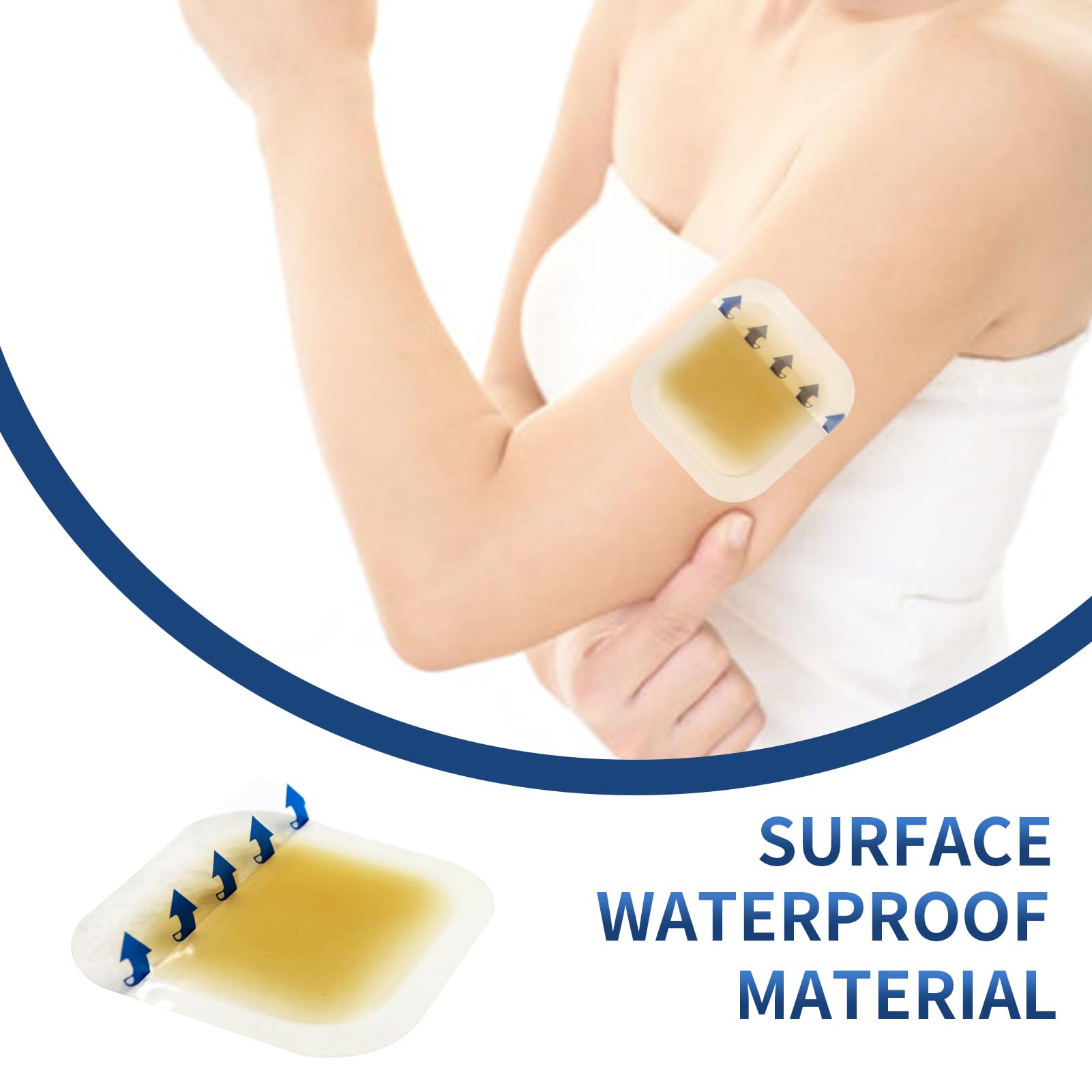 POLYNEW skin-protective adhesive dressing helps prevent secondary damage