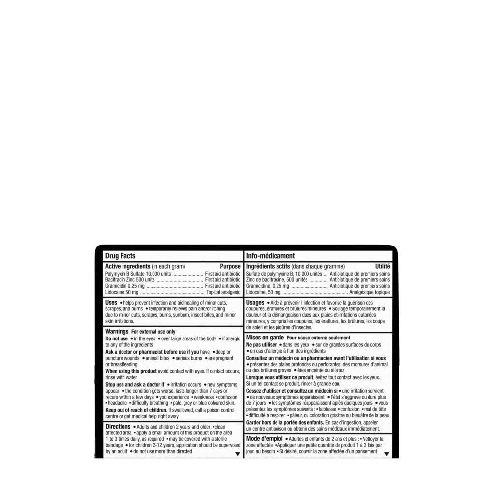 Polysporin Heal-Fast ointment beside everyday carry items